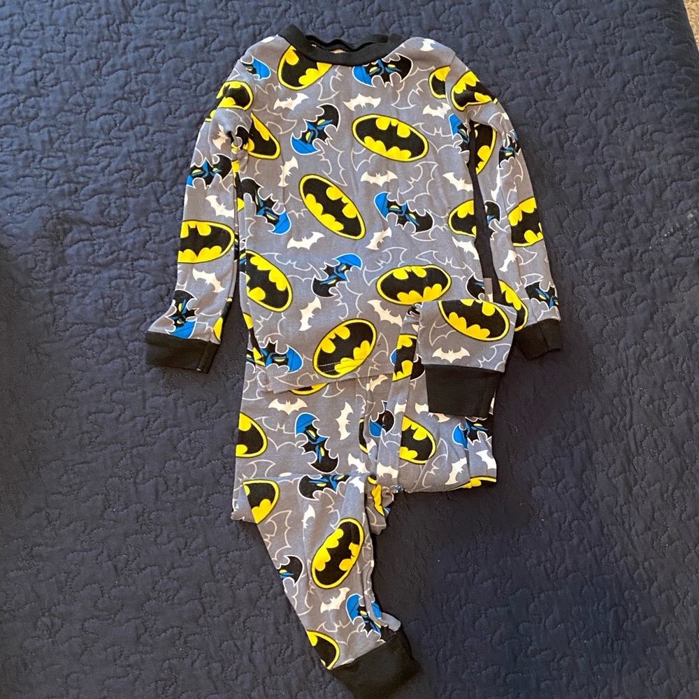 Batman and Paw Patrol pajamas 4t
